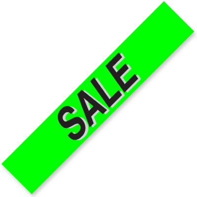 SALE Windshield Slogan Signs