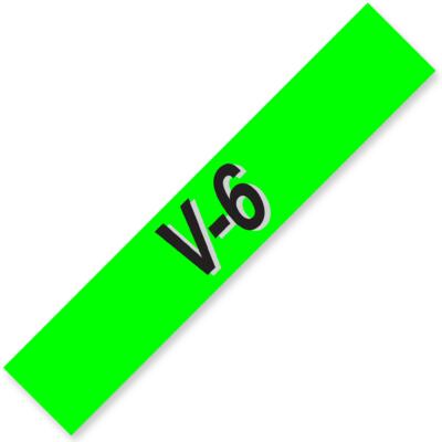 V-6 Windshield Slogan Signs