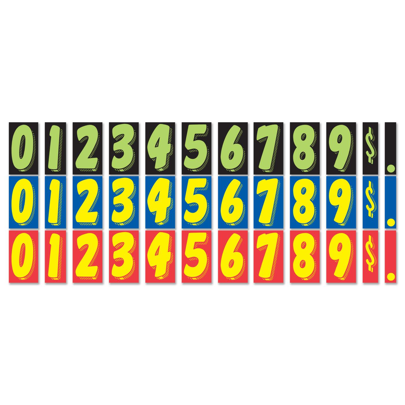 Shaded Vehicle Windshield Numbers