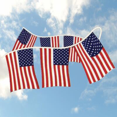 American Flag Pennants
