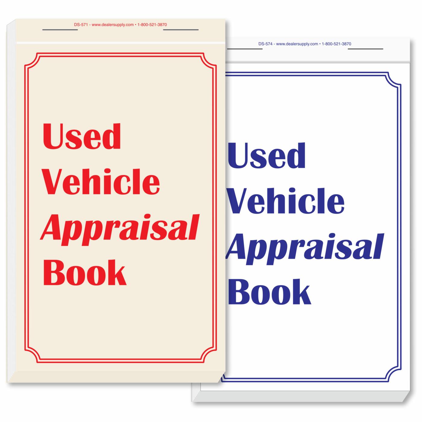 Used Vehicle Appraisal Books