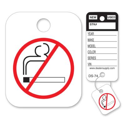 No Smoking Key Tag Add-Ons
