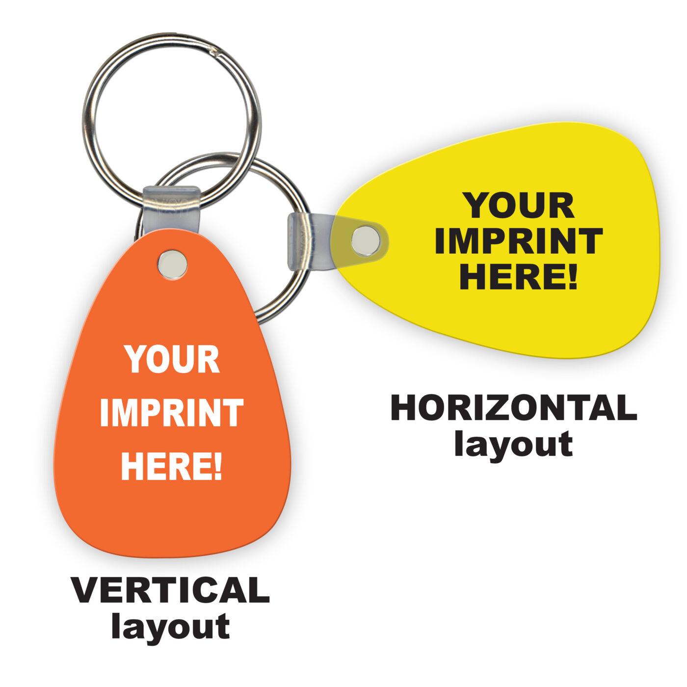 Soft Touch Ring Fobs - Image 2