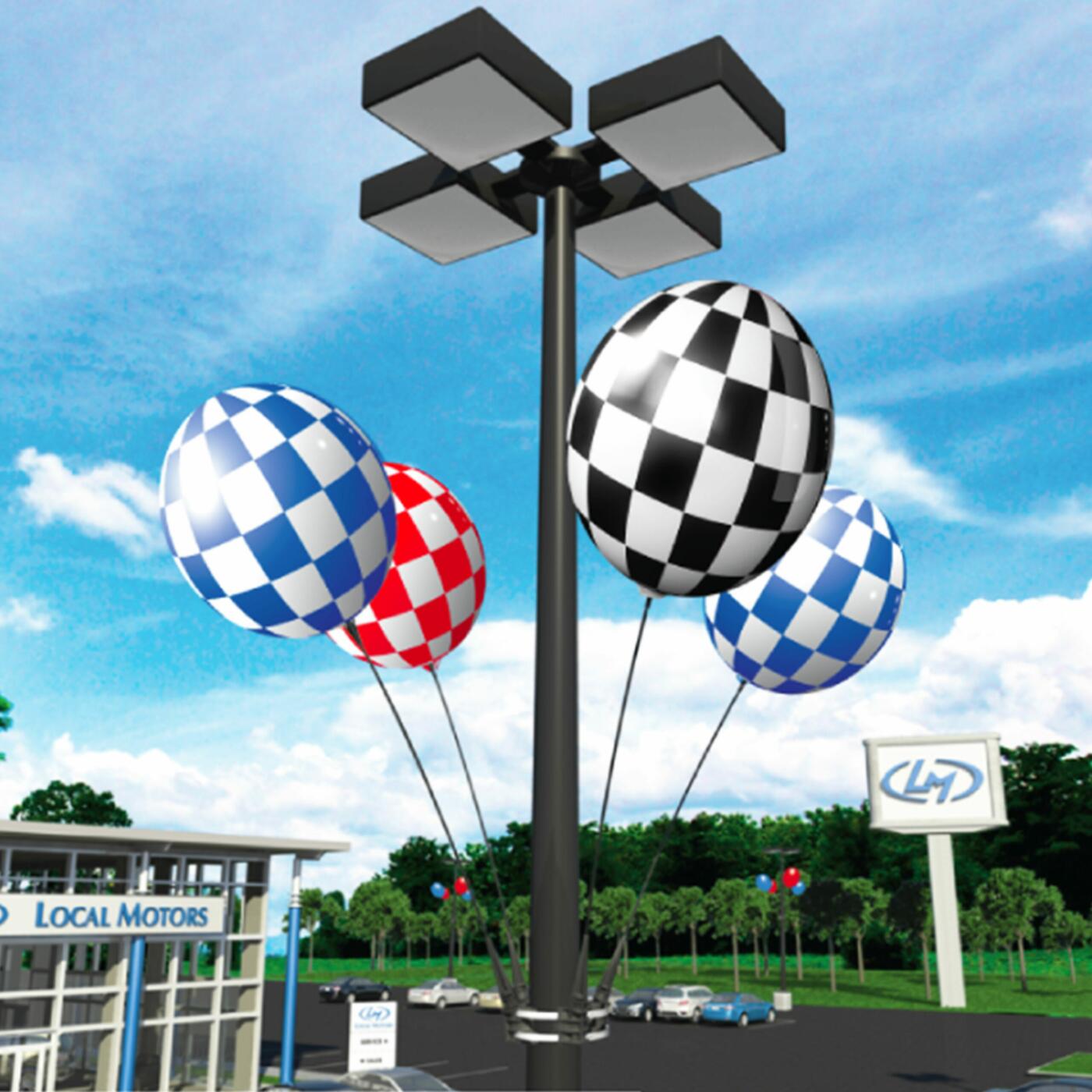 BalloonBobber® Light Pole Kit