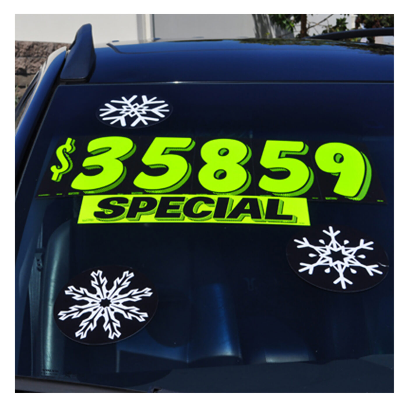 Snowflake Decals