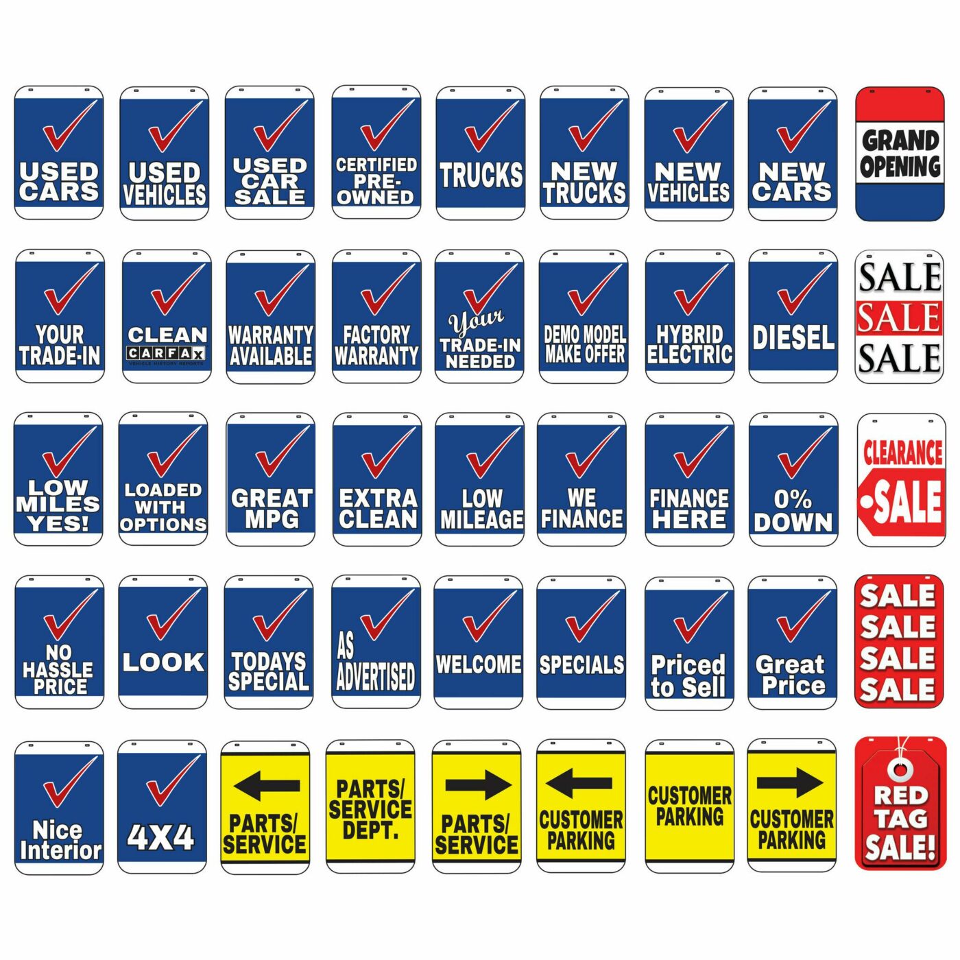 Econo Swing Sign Kits - Image 4