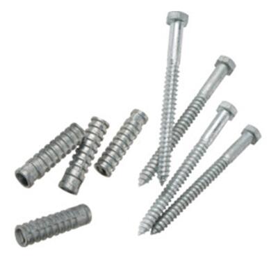 Lag Bolts & Metal Shields for Park-It™ Parking Curb