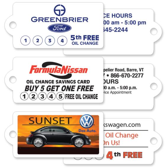 Be Back Service Tags, Dealer Supply, automotive, dealer supply