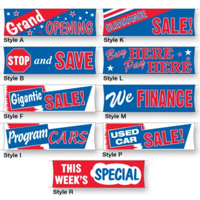 Giant Outdoor Banners