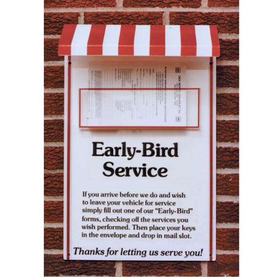 Drop Boxes auto dealer service