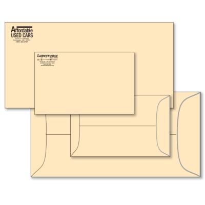 License Plate Mailing Envelopes