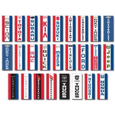 Vertical Logo Flags
