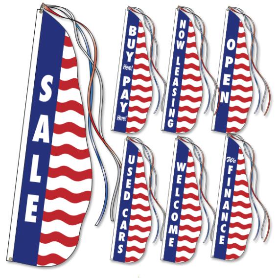 Patriotic Feather Dancer® Message Flag Kits