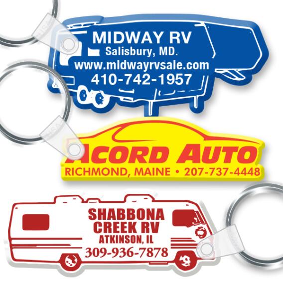 Soft Touch Key Fobs