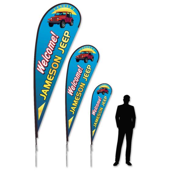 Custom Ground Mount Paddle Flag Kit