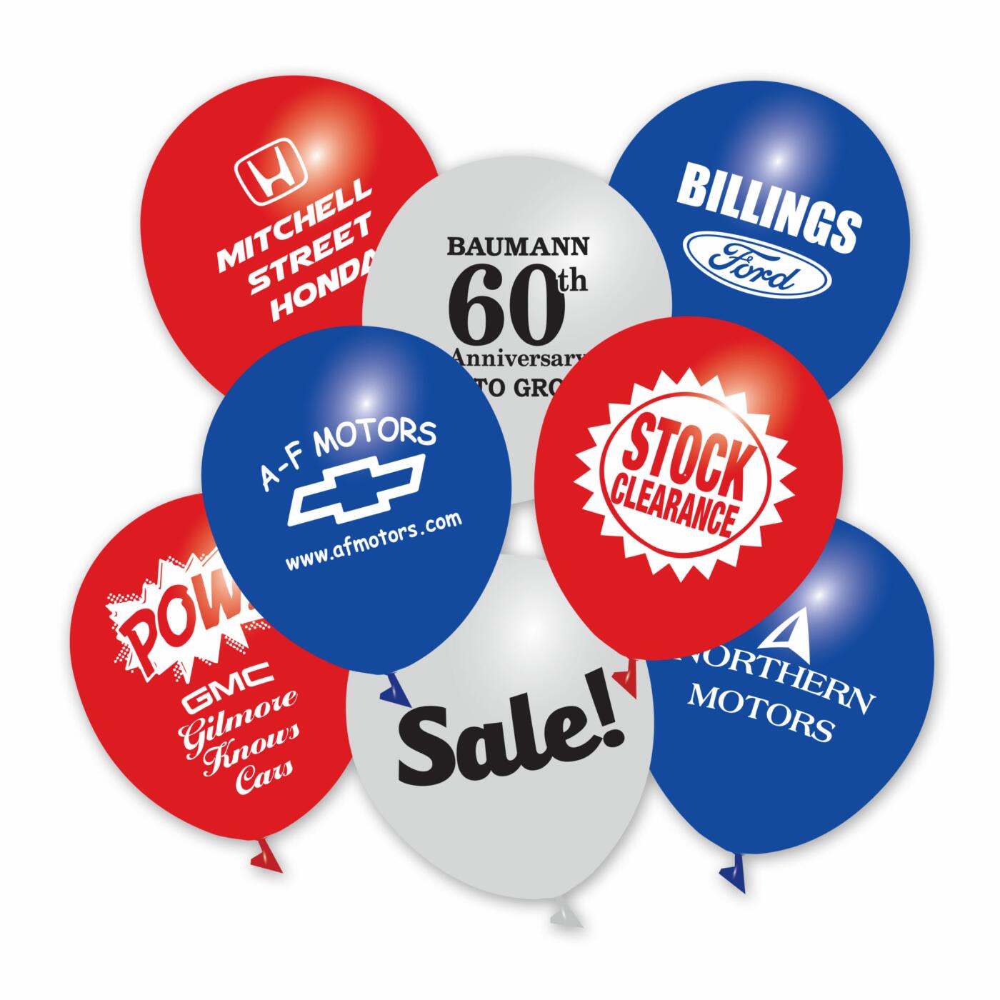 Assorted Size Balloons - Image 2