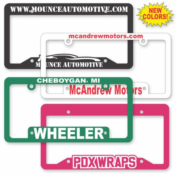 License Frames