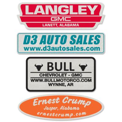 Die-Cut Shape Decals