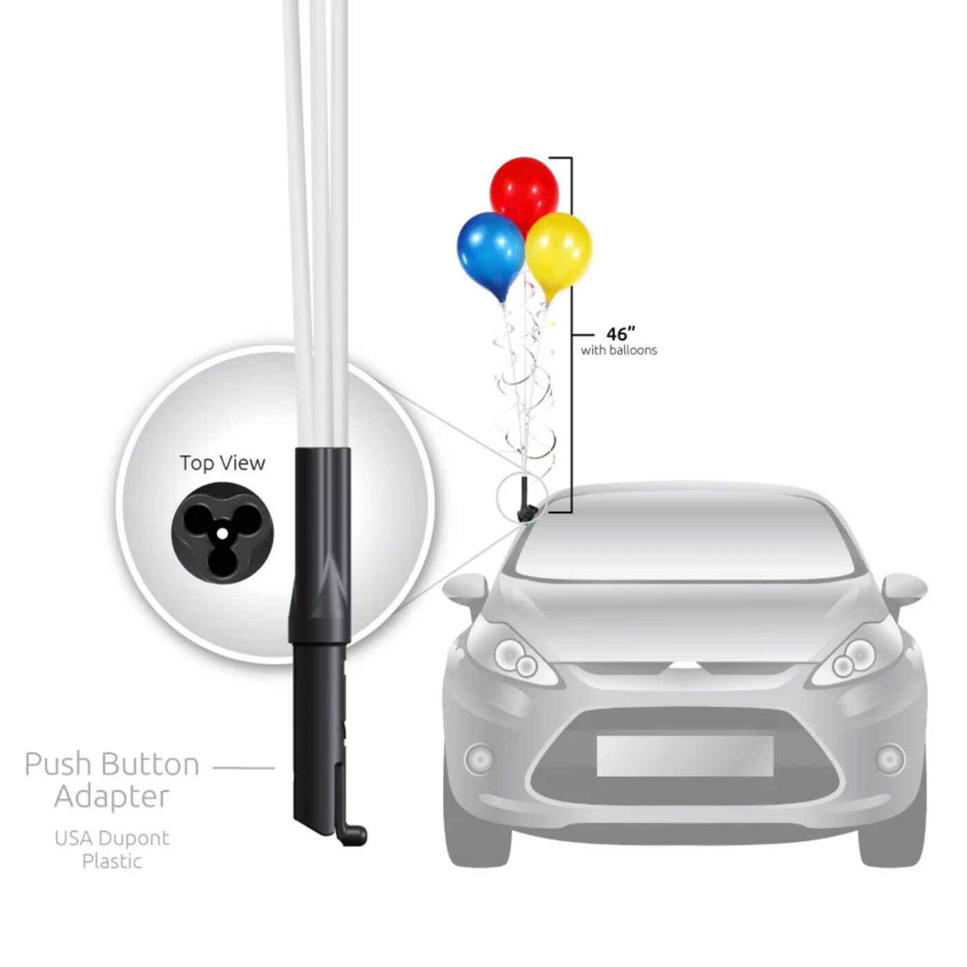 PermaShine® Adjustable Car Window Kit - Image 2